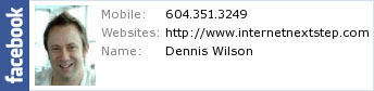 Dennis Wilson's Facebook profile